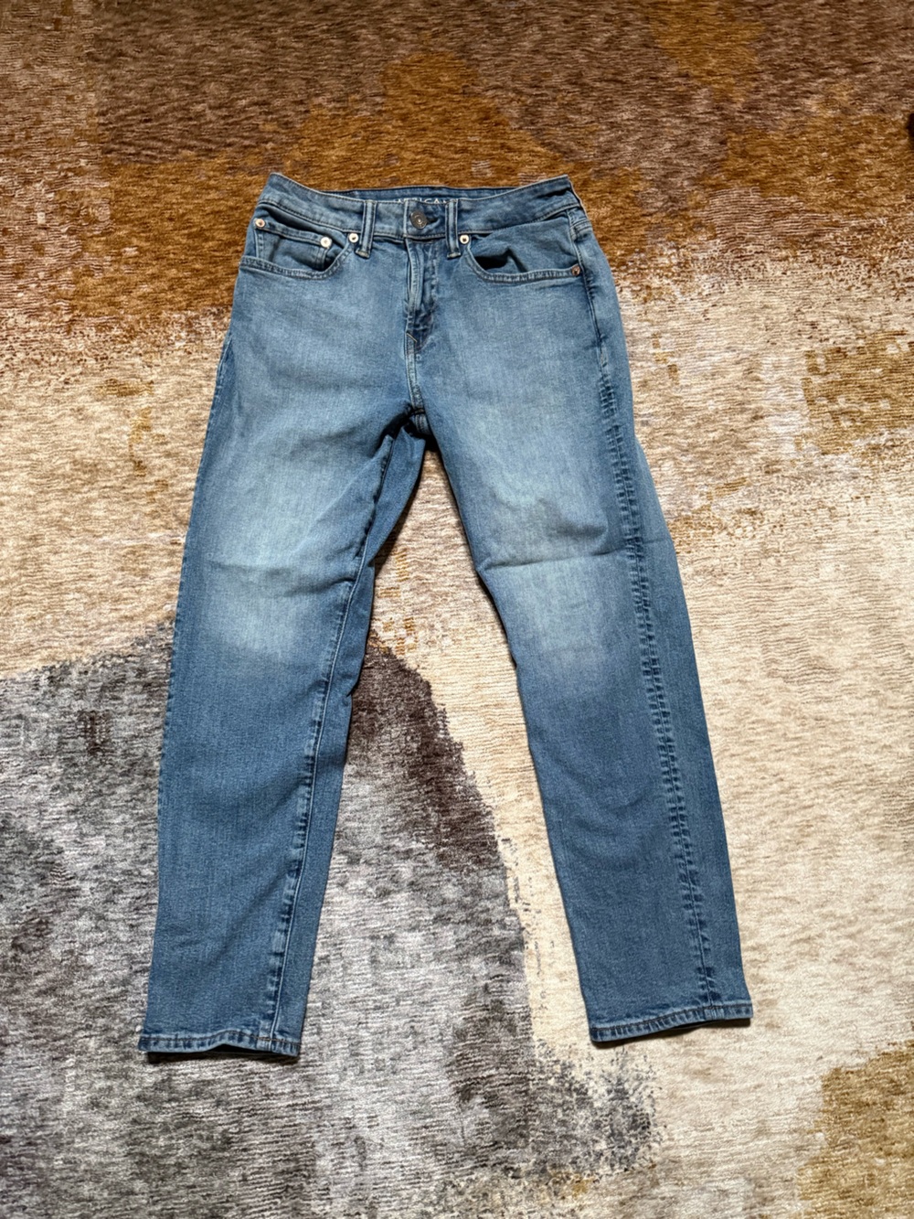 American Eagle Outfitters Skinny Jeans - Mid Blue Wash